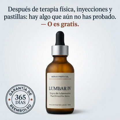 Lumbar IV — Protocolo de Recuperación de Disco